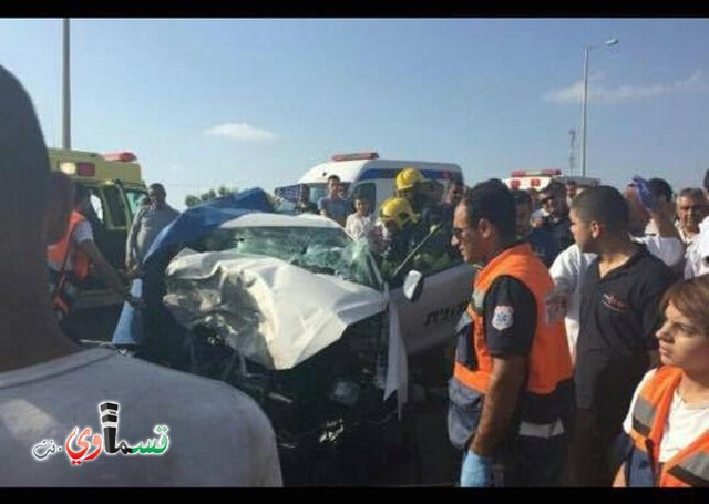 ارتفاع حصيلة ضحايا حادث الطرق الدامي قرب طمرة الى ثلاثة اشخاص